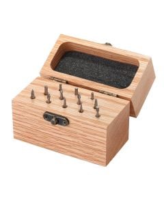 KnKut 12 Piece Carbide Burr Set with 1/8" Shanks