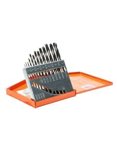 KnKut 13 Piece Metric Jobber Length Drill Bit Set M1 - M7 x 0.5MM