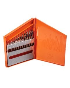 KnKut 13 Piece Short Stubby Length Drill Bit Set 1/16"-1/4" by 64ths