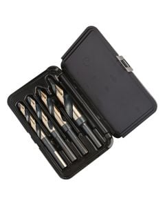 KnKut 4 Piece Step Point 1/2" Reduced Shank Drill Bit Set
