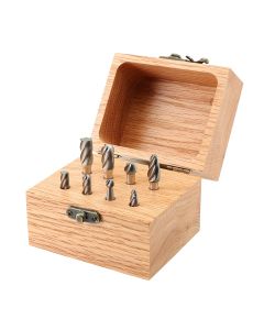 KnKut 8 Piece Alumacut Carbide Burr Set with 1/4" Shanks