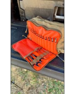 KnKut 15 Piece Drill Bit Set Overland Tool Bag - Atlas 46