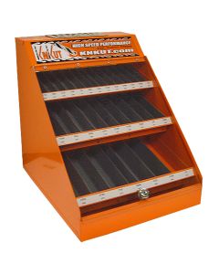 KnKut 116 Piece Fractional Drill Bit Counter Display