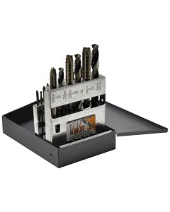 KnKut 18 Piece National Course Tap & Drill Bit Set