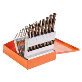 21-Piece Left Hand Drill Bit Set, USA Made | KnKut